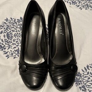 Rasolli Black Women's Heels